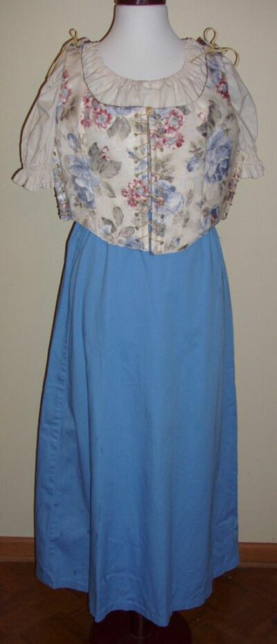 Light Blue Cotton will Skirt