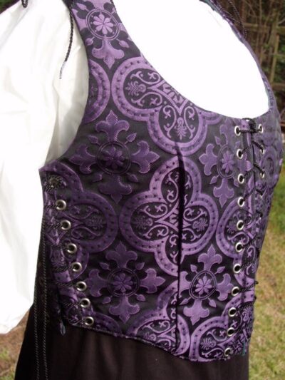 Purple Cross Bodice