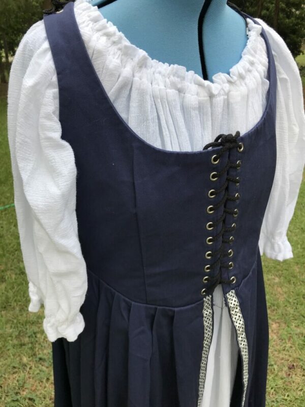 Irish Overdress in Midnight Blue Twill Large W38 - Image 3