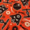 star wars fabric on orange