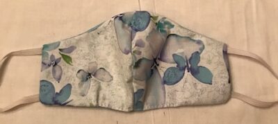 Fabric Mask made with cotton - butterfly or pick your fabric